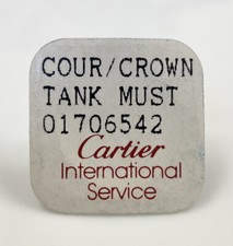 Authentic Cartier Tank Must Crown 01706542 Factory Sealed