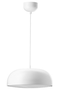 Ikea Nymane Modern Ceiling Pendant Light Fitting White New In Box
