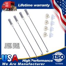 4 Pack W10780048 Washer Suspension Rod Kit Parts For Whirlpool Kenmore Maytag US