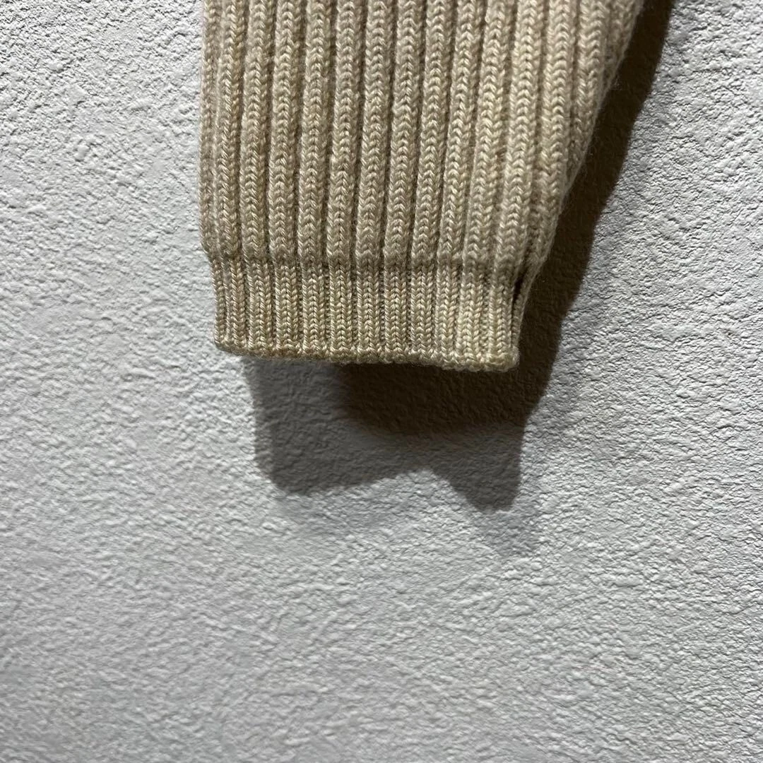 Maglione Stone Island 03AW maglia lana collo tartaruga logo toppa taglia M