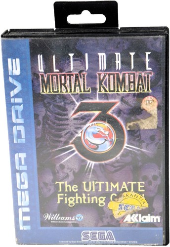 Ultimate Mortal Kombat 3 Sega Saturn COMPLET PAL CIB