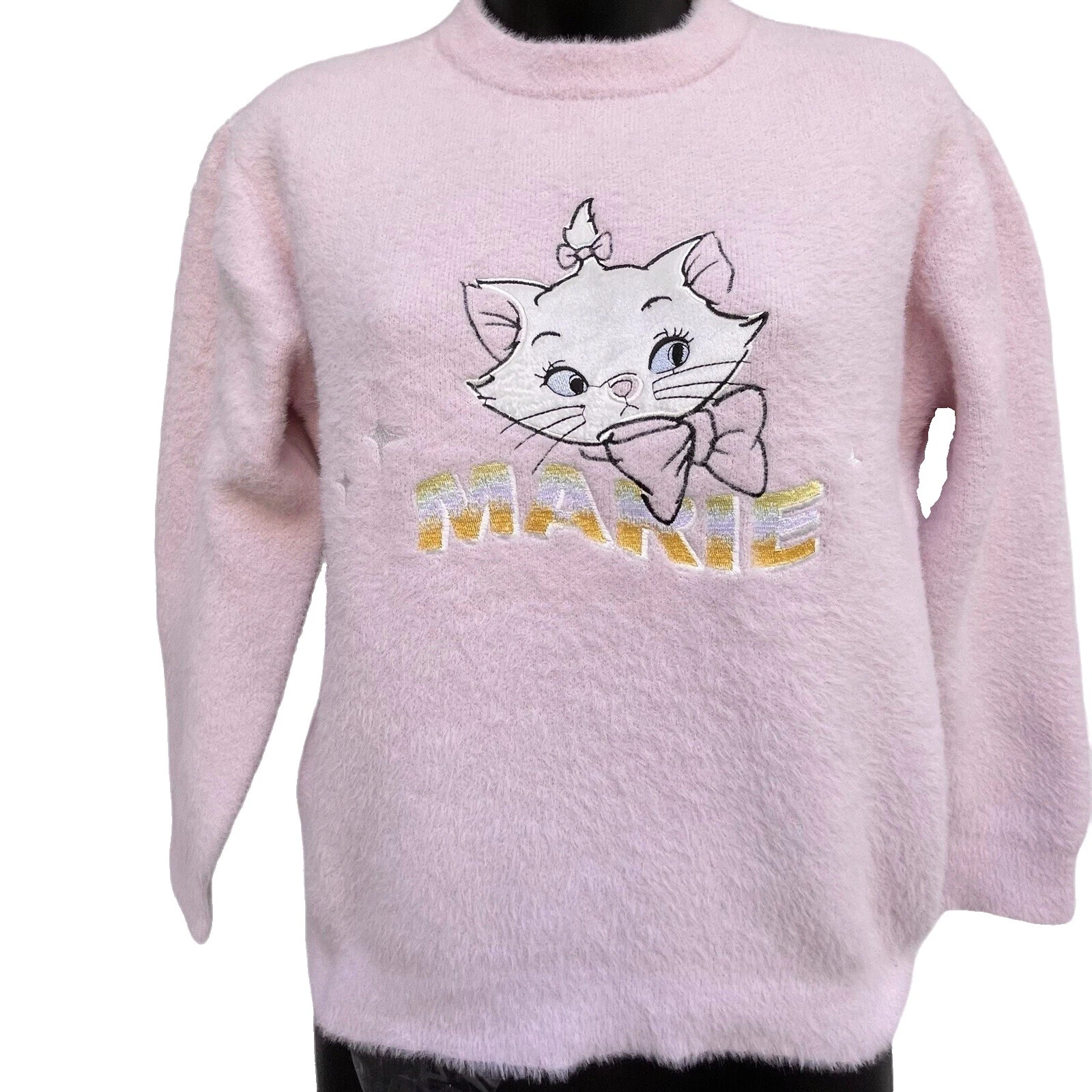 Suéteres para mujer Sólido de gato de acrílico