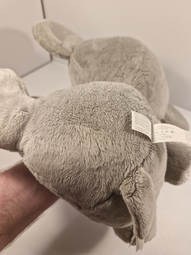 grey Elephant Playgro Cuddly Soft Toy Plush 34cm - Picture 6 of 10