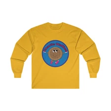 Charlie Waffles Ultra Cotton Long Sleeve Tee "Large Logo" 