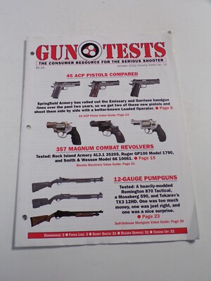 Gun Tests Vol 34 No 10, October 2022, AL3.1, 3520S, Ruger GP100 -021523JENON-66