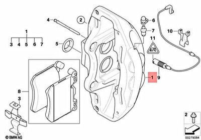 BMW 34116789341 Genuine OEM Caliper for sale online | eBay