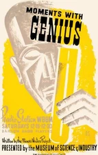 Decor Music Poster. Fine Graphic Art Design. Moments with Genius. Wall Art. 1719