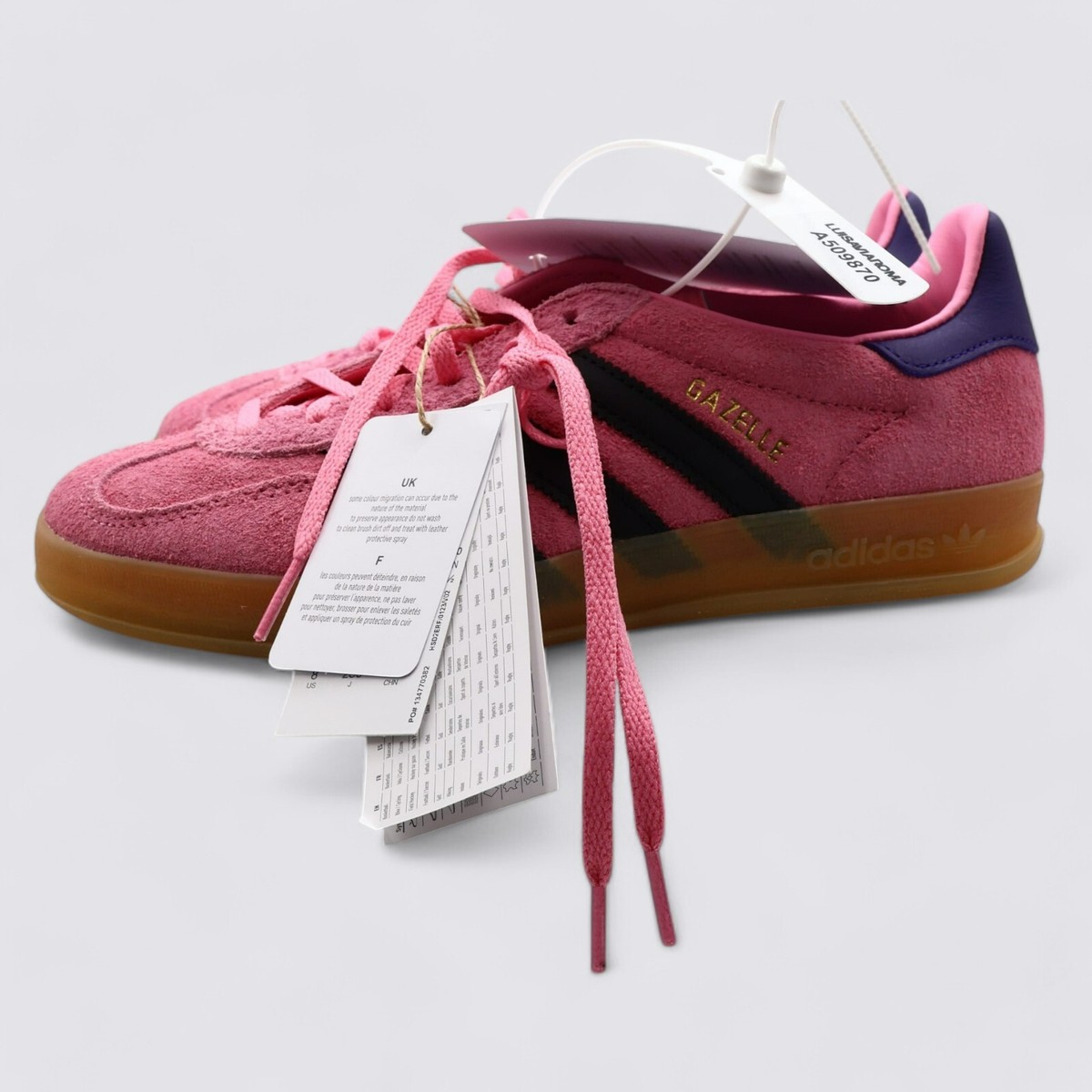 adidas gazelle silver green womens adidas Gazelle Bold Shoes - Women's - Aurora Coffee / Light Pink / Gold main image 1