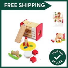 Children’s Room | Highly Detailed Kid’s Room Doll House Furniture Set Includi...