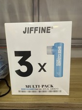 JIFFINE Shoe Cleaner Multi-Pack 3 x 4 fl oz 118ml Bottles for Shoes