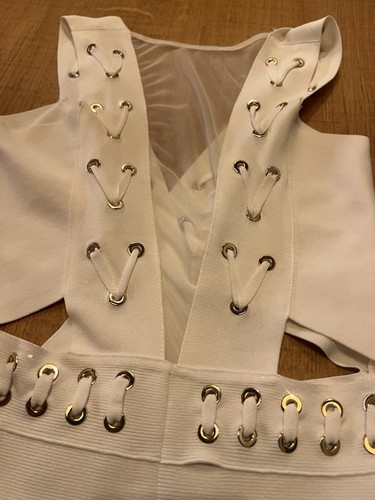 Elisabetta Franchi ๐ฎ๐น Abito Bianco -Tg 40 - Foto 9 di 13