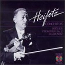Heifetz - Concertos: Sibelius Prokofiev No. 2 Glazunov [Audio CD] Jean Sibelius;