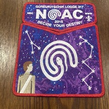 Guneukitschik Lodge 317 S63 X19 NOAC 2018 Delegate OA Flap Set RMY