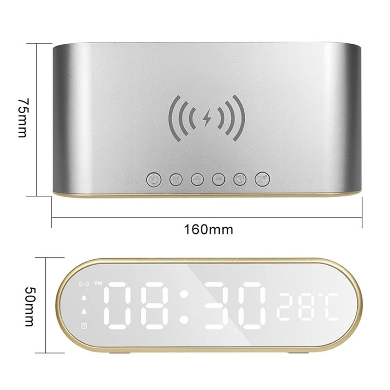 Sveglia con caricatore wireless - Immagine 2 di 4