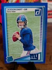 2025 Panini Donruss - Rated Rookie Jaxson Dart #400 Press Proof Blue (RC)