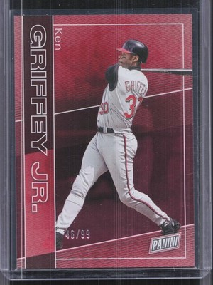2025 Panini National Convention Silver Packs #33 Ken Griffey Jr. Red #/99