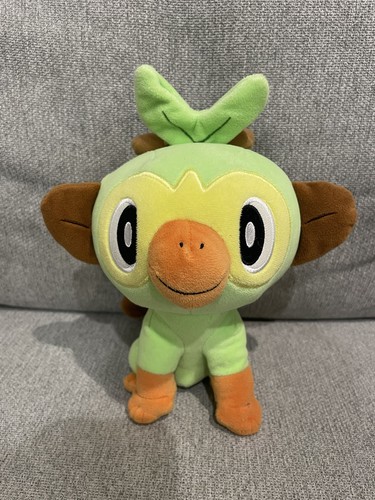 Nintendo Pokemon Grookey 8 Zoll Plüschtier Stofftier 2021 Plüschtier Pokémon