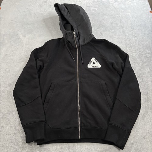 Palace Skateboards Full Zip Hoodie Logo Herren Small S Heavyweight Streetwear