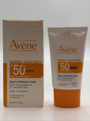 Avene Mineral Sunscreen Multi-Defense Fluid SPF 50+ (40ml/1.3fl.oz) NEW  05/2026