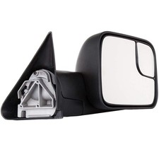 Passenger Tow Mirror Manual Adjust Black for 94-02 Dodge Ram 1500 2500 3500