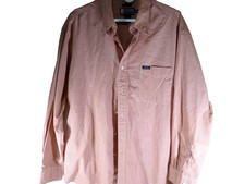 Chaps Ralph Lauren Shirt Men's XL Collared Long Sleeve Dress Button Up Easy Care