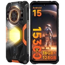 KingKong Power 5 Rugged Phone Unlocked-15300mAh Battery Cellphone, Black