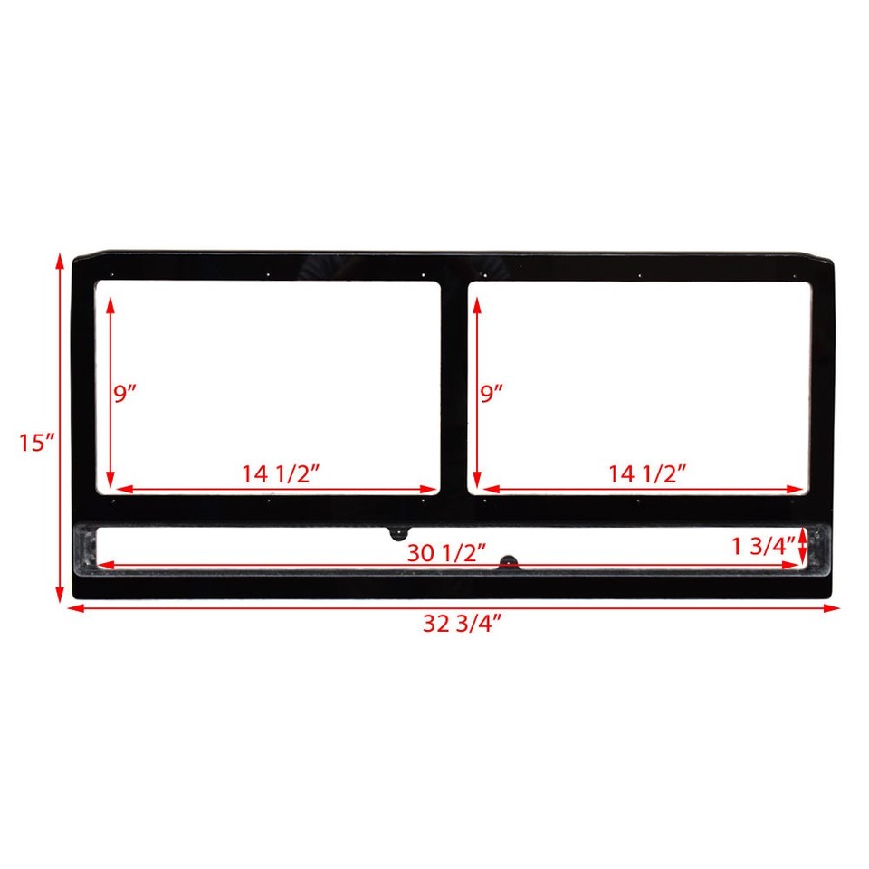 Blue Wave 2600 Makaira Boat Blank Dash Panel PPF-000312 | Garmin 8616 ...