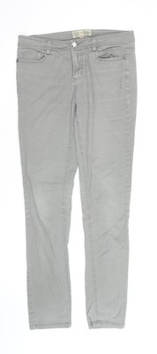 Fat Face Herren Grau Slim Fit Chino Hose 32W Freizeit Baumwolle