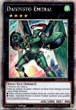 Daigusto Emeral Platinum Secret Rare) Quarter Century Stampede RA04-163 NM