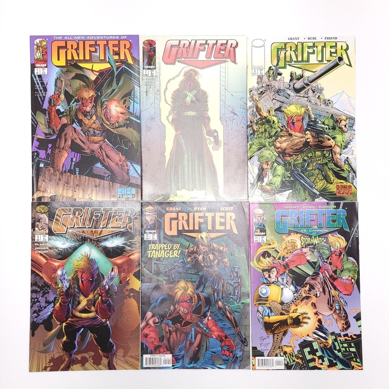 Lot (6) Grifter Comic Books 90's Comics