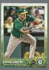 2015 Topps Baseball Card #183 Craig Gentry