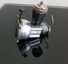 Vintage Cox/Thimble Drome .049 Control Line Model Airplane Engine w/spring