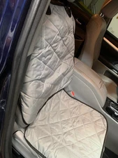 4KNINES GRAY BUCKET CAR SEAT COVER FOR CARS TRUCKS & SUVS MINT COND HARDLY USED