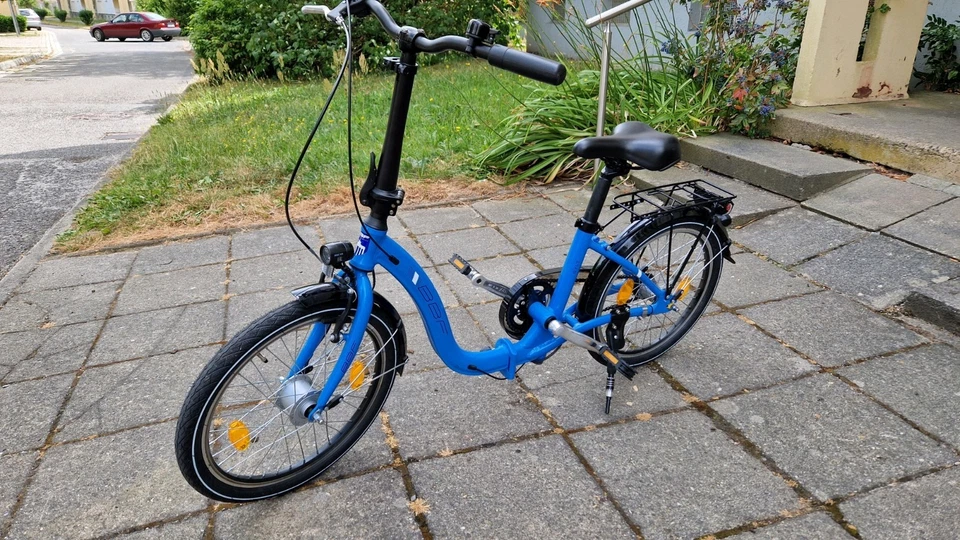 BBF Foldrider 20 Zoll Faltrad in blau