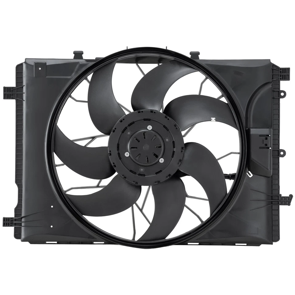 Radiator Cooling Fan For Mercedes-Benz E300 E350 E550 GLK250 GLK350 C300 C350 - Image 2 of 4