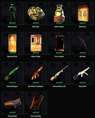 #ad RUST : KICK DROPS ROUND 1 14 ITEMS For PC $2.95