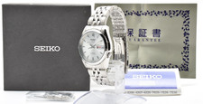 MINT w/ Box,Paper SEIKO 5 Sports 7S26-01V0 Silver Automatic Men's VintageWatch