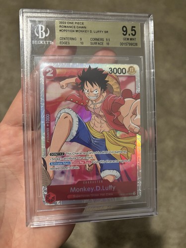 Monkey.D.Luffy graded BGS 9.5 for sale on eBay