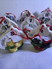 Vintage Breckenridge Twelve Days Of Christmas Tree Ornaments Bisque 12pcs — photo 5