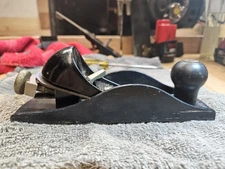 Vintage Great Neck Block Plane USA 7" Wood Tool Planer