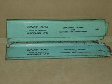 DINKY TOYS VINTAGE DIECAST  1:43 PULLMAN CAR TRANSPORTER 994 LOADING RAMPS