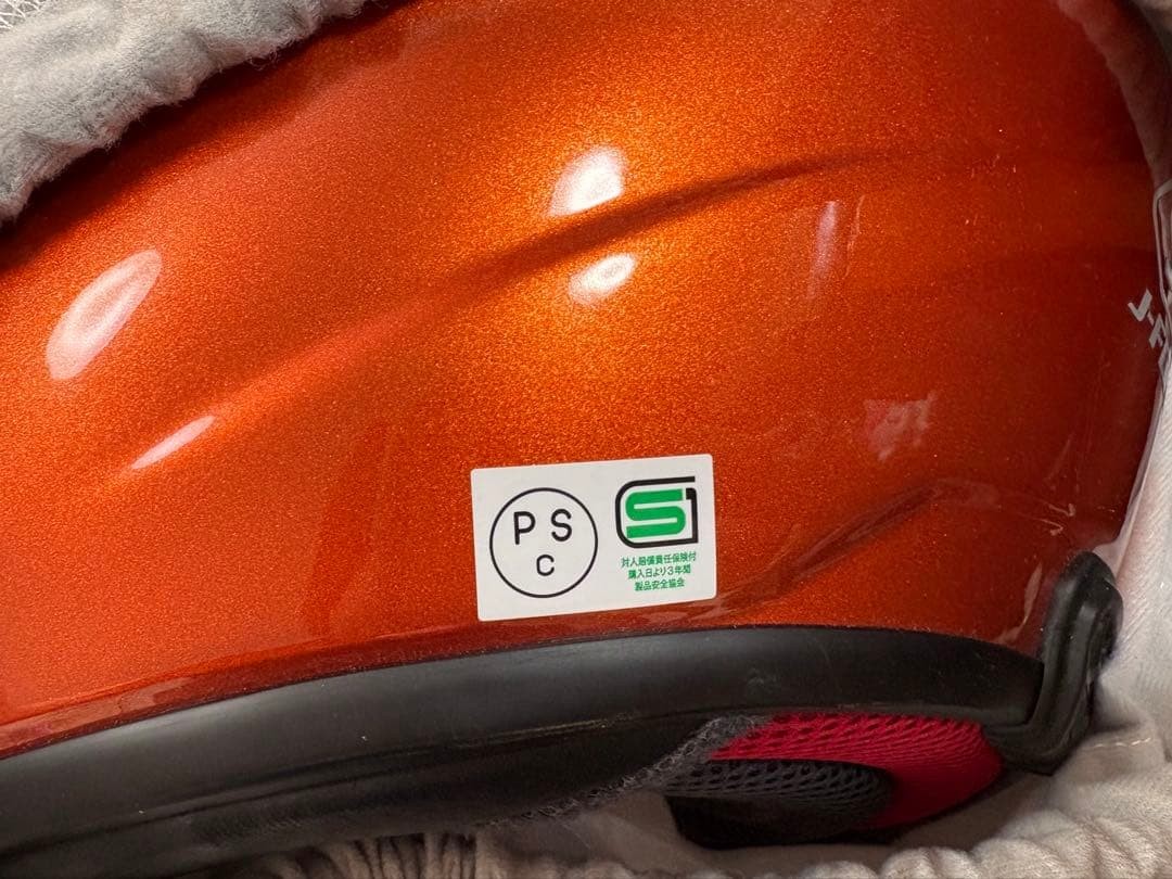 SHOEI J-FORCE IV Full Face Helmet L Size Orange | eBay