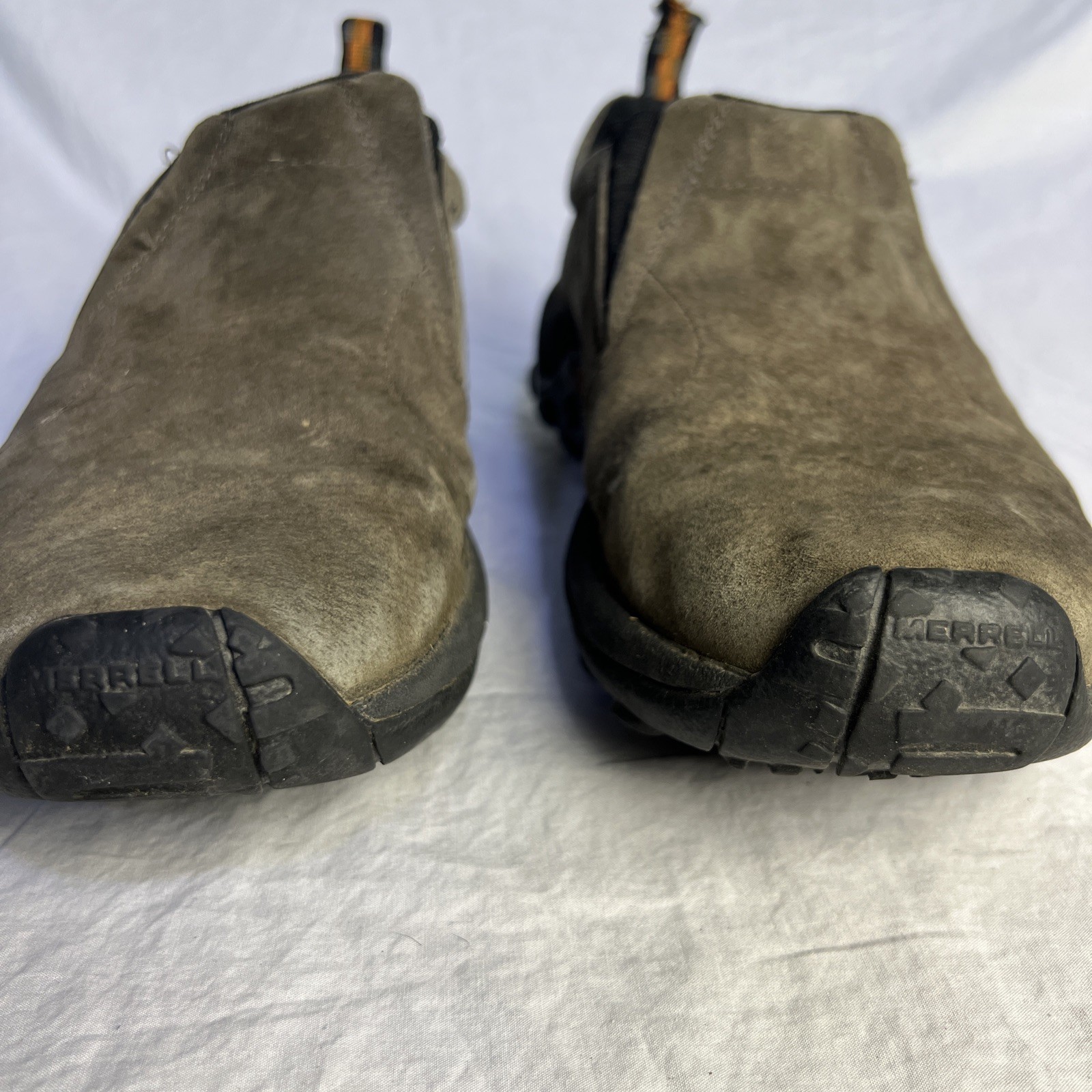 Merrell J60787 scarpe slip on uomo JUNGLE MOC camoscio Gunsmoke taglia 12