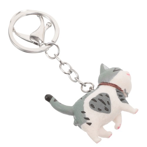Cat Keychain Kawaii Keychains Bag Pendant Animal Keyrings for Purse - Picture 6 of 12