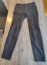 Liverpool Jeans Co. Mid-rise Pull on Ankle Pants Grey Tweed Womens Size 10/30