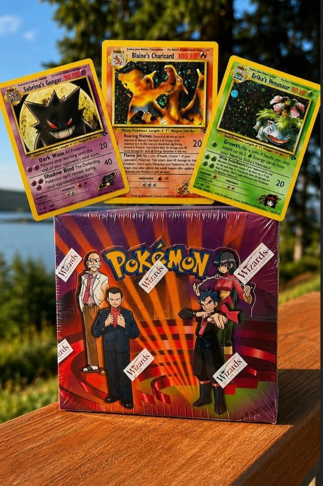 VINTAGE GYM CHALLENGE BOX BREAK!!