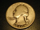 1940-S 90% Silver Washington Head Quarter