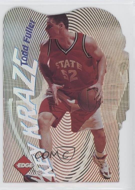 1996 Collector's Edge Rookie Rage Key Kraze Die-Cut /3100 Todd Fuller #7 RC 0b2