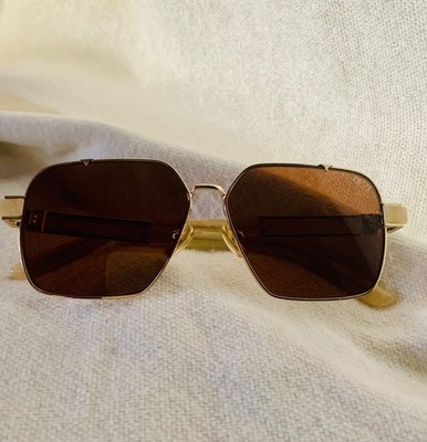 Womens Dezi Sunglasses, pink/gold with octagon lenses