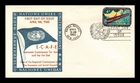 US COVER UNITED NATIONS ECAFE TOWARDS ECONIMIC DEVELOPMENT FIRST DAY ISSUE